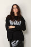 Rotate - Sweater - Heavy Sweat Crewneck - Black