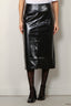 Tibi - Rok - Glossed jersey pencil skirt -  Black