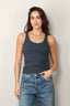 Agolde - Tanktop - Bianca -  Blue heather