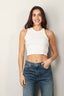 Halfboy - Tanktop - Tank top crop -  White