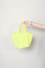 Bongusta - Tas - Naram Handbag Small - Pristine & Neon Yellow