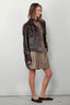 Nili Lotan - Jacket - Eloi - Leather - Dark Brown