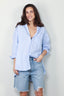 BYLOTTE Studios - Blouse - Denise Shirt - Blue/White