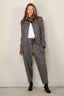 Maria McManus - Jasje - Shrunken Jacket Lace - Charcoal Tweed