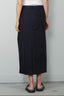 Tibi - Rok - Bio Twill Triple Pleat Skirt - Dark Navy