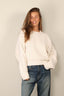 Rohe - Sweater - Sculptural Compact Crewneck - Off White