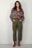 R13 - Cargo - Cropped cargo -  Vintage olive drab