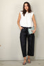 Tibi - Broek - Crispy Nylon Winslow Pant - Navy