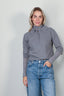 BYLOTTE Studios - Top - Sofia Polo - Grey Melange