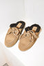 Posa - Loafers - Boat Loafer Mule Fur Beads - Tabacco
