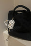 Ganni - Tas - Bou Bag Nano Print Dots - Egret