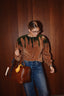 SAGE AND IVY - Sweater - Sigrid - Green / Camel