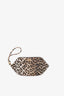 Ganni - Tas - Bou Make Up Pouch Printed Grained - Almond Milk