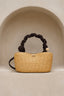 Ganni - Tas - Bou Mini Straw - Italian Straw