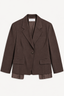 BYLOTTE Studios - Blazer - Harvey Blazer Short - Dark Brown