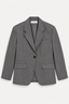 BYLOTTE Studios - Oversized Blazer - Harvey Blazer - Grey Melange