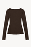 BYLOTTE Studios - Top - Rosie - Dark Brown