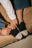 BYLOTTE Studios x Posa - Loafers - Boat Loafers - Black / White