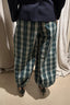 Suzie Kondi - Broek - Sofia Balloon Pants Plaid Cotton Poplin - Ivy Multi