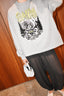 Ganni - Sweater - Basic Cotton Jersey Longsleeve Teddy Forest - Paloma