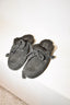 Posa - Loafers - Boat Loafer Mule Fur Beads - Espresso