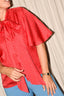 Francoise - Blouse - Alessa - Red