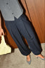 RAE - Broek - Daniella Pleated Cargo Pant - Dark Navy