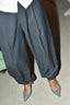 RAE - Broek - Daniella Pleated Cargo Pant - Anthracite