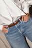 Nili Lotan - Riem - Braided Jane - Cognac