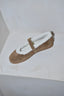 Posa - Ballerina's - St. Moritz Ballet Flats Suede - Tabacco
