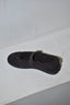 Posa - Ballerina's - St. Moritz Ballet Flats Suede - Dark Brown