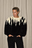 SAGE AND IVY - Sweater - Sigrid - Cream / Black
