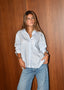 TWP - Blouse - Newest Earl - White/Blue