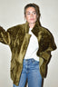 Arma - Jacket - Alia Merino Velvet - Dark Olive
