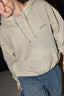 Golden Goose - Hoodie - Journey Unisex Garment Dyed Relaxed Hoodie Heavy Cotton Fleece With Embroidery - Vintage Cartouche