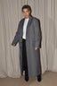 Tibi - Jas - Menswear Tech Twill Tailored Mens Coat - Grey Multi