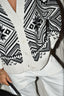 Max Mara - Vest - Belgio - Black Geometric Pattern