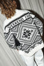 Max Mara - Vest - Belgio - Black Geometric Pattern