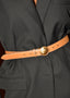 Ralph Lauren - Riem - Btn Belt Medium - Cuoio