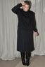 Tibi - Sweater - Feather Weight Viscose Removable Shoulderpad Long - Black