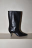 Sania d'mina - Laarzen - Avenue Mid Wide Shaft - Black Leather
