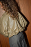 RÓHE - Jacket - Leather Blouson Jacket - Taupe