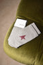 Golden Goose - Sokken - Socks Low Rib /Back Star Print - Grey Melange / Burgundy