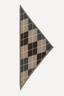 &Daughter - Sjaal - Argyle Foulard - Dark Natural / Porcupine / Dark Grey