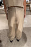 Suzie Kondi - Broek - Delos Pants Linen - Natural