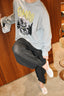 Ganni - Sweater - Basic Cotton Jersey Longsleeve Teddy Forest - Paloma