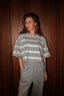 BYLOTTE Studios - T-Shirt - Olsen Tee - Grey Melange / White / Black