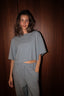BYLOTTE Studios - T-Shirt - Olsen Tee - Grey Melange