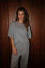 BYLOTTE Studios - T-shirt - Hailey Tee - Grey Melange