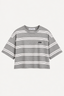 BYLOTTE Studios - T-Shirt - Olsen Tee - Grey Melange / White / Black